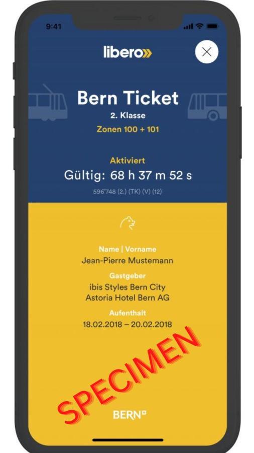 Ibis Budget Bern Expo Exteriör bild